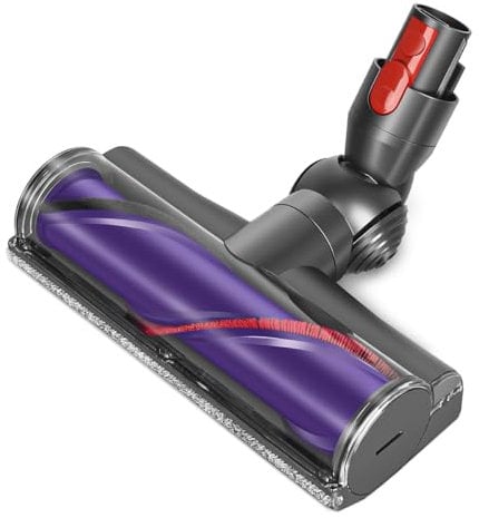 MoPei Spazzola Motorizzata Azionamento Diretto Compatibile con Dyson V15 V11 V10 V8 V7, Adatto per tappeti e Pavimenti duri