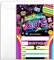 B002 Geburtstagsparty-Einladung Back To The 80s - 20 Retro 1980er-Jahre, Neon-Thema, Party-Einladung, mit Umschlägen, für Damen und Herren, Party-Einladungskarten, 10,2 x 15,2 cm