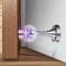 Flintronic Magnetic Door Stoppers, Silver, 1 Pack, 1 Set, 1 Item, Anti-collision Mute, Stainless Steel, Wall & Door Mount