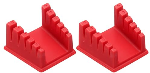 sourcing map 2pcs Wire Holder for Soldering, Plastic Soldering Stand, Helping Hands Soldering Station Clamp Bracket with 6 Slots for Various Size Wire