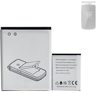 HIGHAKKU Ersatzakku Batterie AK-V188 kompatibel mit Emporia Touchsmart.2, Touch Smart 2, Touch Smart, Touchsmart V188 Handy Smartphone Telefon