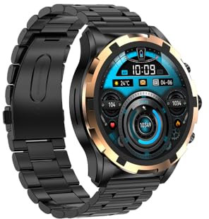 EKO Montre connectée Modèle Universe - Coloris Noir (Bracelet en Acier Inoxydable)