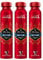 3x Old Spice Captain Deo für Männer je 250ml 48h Frische langanhaltender Duft