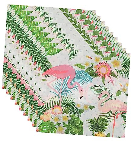 Flamingo Papierservietten 18 Stück Hawaii Stil Papier Partydeko