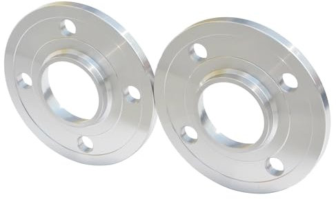 DZSYBUIGB Spurverbreiterung 6061 T6 Legierung 30MM 4x108-65.1 Auto-Radnaben-Distanzstück für Citroen Spurverbreiterung Spurplatten(Silber)