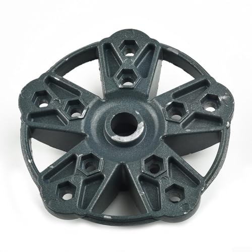 GLFLOW Windkraftanlage Nabe Metall Generator für 3/5 Blatt horizontale Windkraft-Komponenten (5 Flügel)