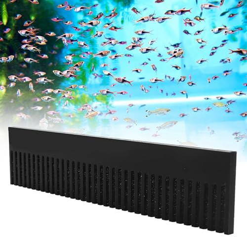 Smandy Aquarium-Filterkamm, Acryl-Wasserlauf-Wehrkamm für Aquarien, Leicht zu Reinigen, Verhindert Überlaufen, Ideal für Kleine Aquarien