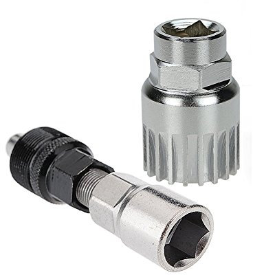 Pasway - Estrattore pedivelle perno quadro ed estrattore per movimento centrale bicicletta, 20 denti