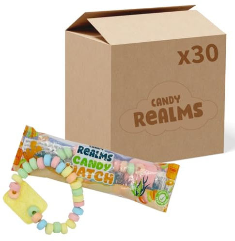Candy Realms Watch, 17 g (Pack of 30) | Fruit Flavoured Sweet, Individually Wrapped