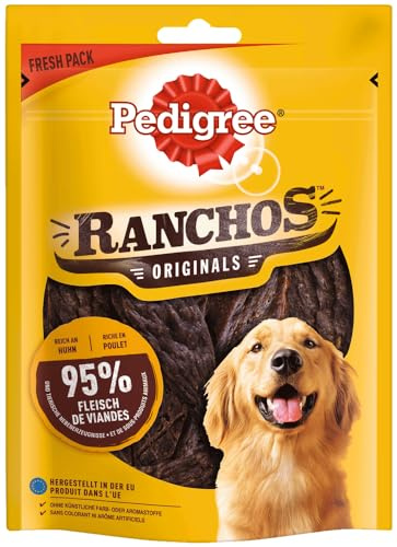 Pedigree Ranchos Hundesnacks, reich an Huhn, 70 g