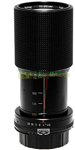 Vivitar MC 70/210 mm f4,5 Close enfoque, objetivo zoom para cámaras Nikon AI