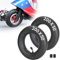 2er Packung von 200x50 Scooter-Innen Schläuche Reifenschlauch 8 x 2 Ersatz für E100, E150, E200, Dune Buggy, E Punk, Cart, PowerRider 360, eSpark, with Bent Valve Stem