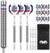 Darts Corner Offiziell lizenzierte Bolton Wanderers FC Dartpfeile, Stahlspitze, Wolfram, 24 g (D1400)