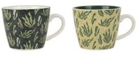 Sema - Lot DE 2 Tasse A The en Porcelaine Assortis ESSENCIA 25CL