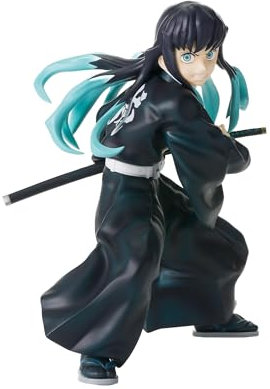 SEGA Goods Muichiro Tokito Statue Fracted 18cm