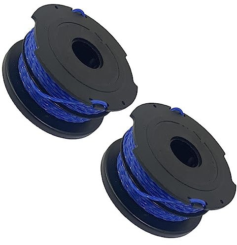 TENREV 2PCS String Trimmer Strimmer Spool & Line Suit For Black & Decker GL315 GL350 GL337 GL337SB GL546 GL650 GL660 GL670 GL68 Lawn Mower Replacement Accessories