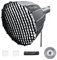 Triopo Softbox parabolico da 35,4 pollici/90 cm Bowens Mount Soft Box con griglia a nido d'ape, installazione rapida, per Aputure 120d Light Dome Godox SL60w NEEWER RGB CB60 Bowens Mount Lights