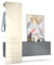 Vladon Garderobe Carlton Set 4, Made in Germany, Wandgarderobe aus Deko-Paneel & Hängeschrank für Schuhe, Anthrazit matt/Creme Hochglanz (156,5 x 193 x 35 cm)
