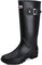 Lvptsh Bottes De Pluie Femme Imperméables Bottes Caoutchouc Antidérapant Jardin Boots Plastique Chaussures De Travail pour l'extérieur,Black,EU38