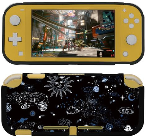 Pearl Angeli Custodia compatibile con Switch Lite, TPU Custodia protettiva in silicone antiscivolo, antiurto, ultra sottile, accessorio per console e controller