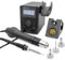 QUICK 707D+ 2in1 Reworkstation Sensor-geregelt und digital einstellbar, 800 Watt Heißluft 100-500°C bis 30L/Min, 70 Watt Lötkolben bis 480°C - SMD Reworkstation - Standby - Auto-Kühlsystem