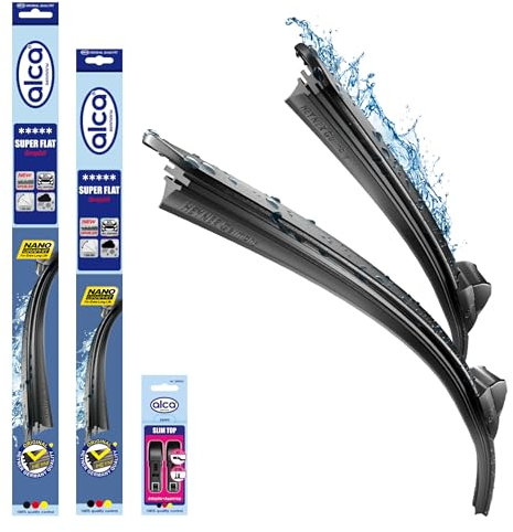 alca® Scheibenwischer passend für AUDI A6 Avant (05.2018-11.2025) SUPER FLAT Flachbalkenwischer