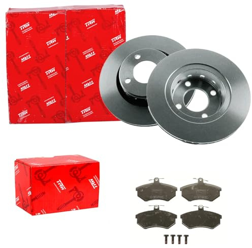 TRW Bremsscheiben 280mm + Beläge vorne passend für 80 B4 auch Avant Cabrio