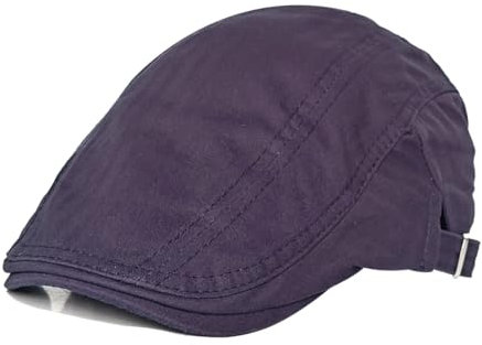 BUDUBIBI Baumwolle Baskenmütze Flatcap Herren Sommer Schirmmütze Zeitungsjunge Hut,Damen Schiebermütze Herren Sommer Hut Verstellbare Cabbie Barette Kappe