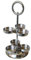 Chef-hub Stainless Steel 6 Pot Mini Jam Jar Stand For Restaurants & Cafes