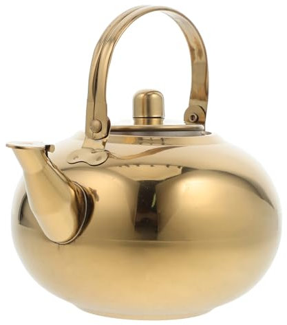 CHICAMPERA Edelstahl Teekanne Mit Isolierung Isolier-teekanne Für Küche Restaurant Hotel Kapazität Robuste Wasserkanne Für Tee Und Kaffee