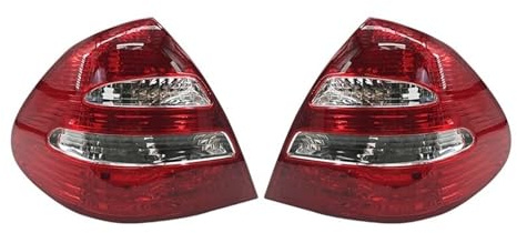 Rücklichter 2 Stück passend für 03–07 für Mercedes für Benz E-Klasse W211 Rückleuchten, alte Rückleuchten ohne 2118200364(2pcs with)