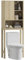 HOMCOM Meuble WC Dessus de Toilette, Meuble Toilettes WC Rangement, Armoire de Rangement de Salle de Bain avec Porte coulissante, étagère réglable et Compartiments, 65 x 25 x 170 cm, Bois Naturel