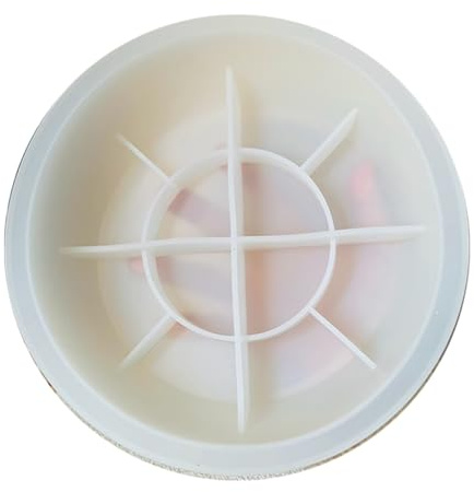 Sefdrert Terrazzo Concrete Candle Cup Vessel Silicone Mold Storage Bowl Mold Epoxy Resin Clay Large Bowl Storage