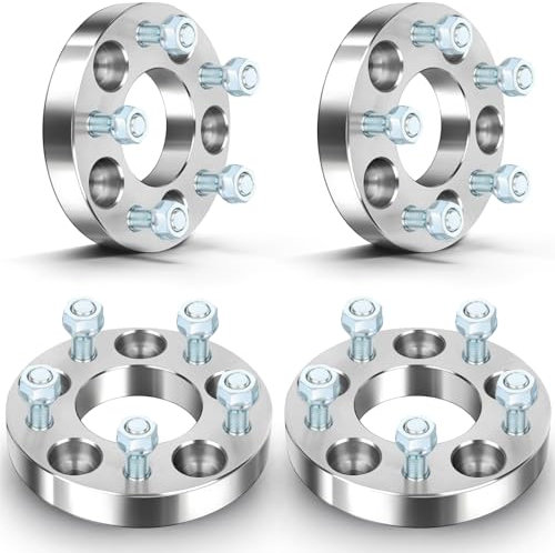 Distanzscheiben 5 x 4,5, eccpp Distanzscheiben 4 x 2,5 cm 5 x 4,5 bis 5 X 4,5 Für 1994–2004 Ford Mustang Crown Victoria Ranger Lincoln Town Car Mazda B3000 B4000 mit 1/5,1 cm Ohrstecker