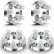 Distanzscheiben 5 x 4,5, eccpp Distanzscheiben 4 x 2,5 cm 5 x 4,5 bis 5 X 4,5 Für 1994–2004 Ford Mustang Crown Victoria Ranger Lincoln Town Car Mazda B3000 B4000 mit 1/5,1 cm Ohrstecker
