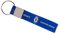 Chelsea F.C. Silikon-Schlüsselanhänger, offizielles Lizenzprodukt, blau / weiß, 40mm x 30mm