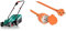 Bosch ARM 32 Rasaerba, 1200 Watt, Larghezza e Altezza di Taglio 32 cm/20-60 mm, in Cartone + Electraline 04020 Prolunga giardino 15 mt spina e presa europea 2 poli adatta per elettrodomestici d