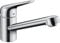 hansgrohe M421-H100 mezclador monomando de cocina, acabado acero inoxidable