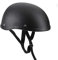 Cocoarm Halbhelme Motorrad Profile Half Face Helm Halbschale Motorrad-Helm Mattschwarz (XL)