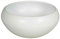INNA-Glas Portafiori di Ceramica Bianco-Opaco, 10,5cm, Ø20,5cm - vasi per Piante/Scodella Ceramica