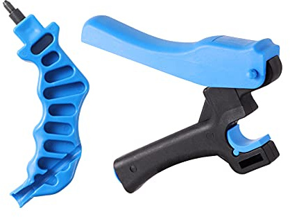 2-in-One Drip Irrigation Tubing Hole Punch Fitting Insertion Tools Drip Tube Hole Punch for Easier 1/4 Inch Fitting & Emitter Insertion (Pro Punch Tool Sets)