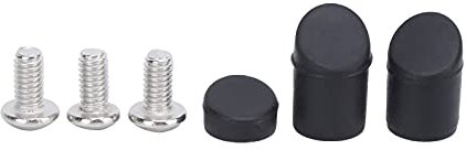 Alomejor Scooter eléctrico, Tornillos de Guardabarros Trasero Trasero, Protector de Funda de Goma, Cubierta de tapón de Tornillo para Scooter M365