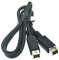 ezqnirk 1pcs 60cm IEEEE1394B Câble de données 1394B 9 broches à 9pin Caméra industrielle Caméra courte câble FireWire 800 Mbps