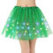 Kefiyis Tüllrock Damen LED Tütü Erwachsene Teenager Tutu Party Ballett Tanzen Fancy Dress Halloween Kostüm
