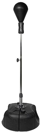 Tunturi Punchingball - Stand de Boxe avec Poire de Boxe Box - Ball Stand Boxing Ball - Sac de Boxe - Boxe - Réglable en Hauteur - Entraîneur de Boxe sur Pied