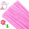G2PLUS Rosa Pfeifenreiniger 6mm, 100 Stück Pfeifenputzer zum Basteln, Pfeifenputzer für Blumen Pfeifenreiniger, 30cm Chenilledraht für Kinder zum Basteln und Dekorieren