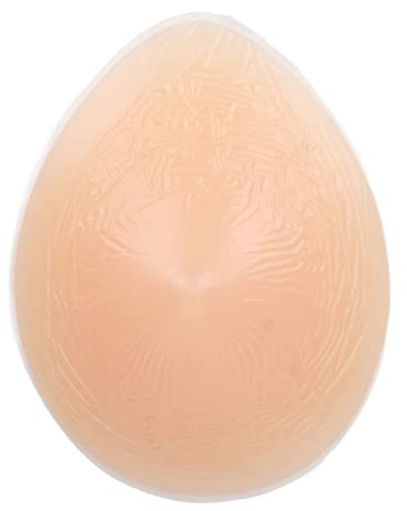 Prothèse de Mastectomie en Forme de Sein en Silicone Triangulaire, Inserts de Rehausseur de Soutien-gorge Travesti en une Pièce pour Femmes, Coussinets de Soutien-gorge (200g)
