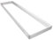 Marco de PVC para paneles LED, color blanco, 120 x 30 cm