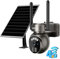 Xega 4G LTE Security Camera No WiFi With SIM Card 2K Super HD Solar Powered Wireless Outdoor 4G Security Camera PIR Motion Sensor Night Vision 2 Way Talk