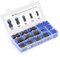 Guolich 60 Pezzi Raccordo Pneumatico, Attacco Rapido Aria Compressa, Accessori Compressore Aria,Accessori Camion, Per Connessione Rapida Del Tubo Dell'aria (4mm /6mm /8mm /10mm /12 mm, Tipo I)
